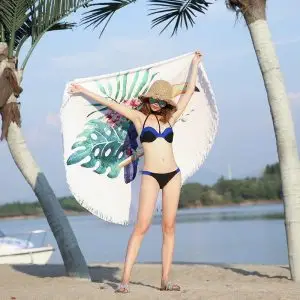 Toucan Round Beach Towel 3