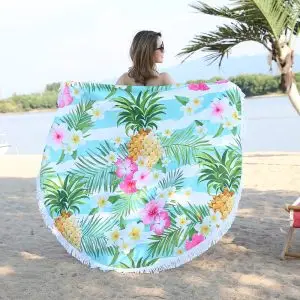beach round towel 11