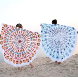beach round towel 79