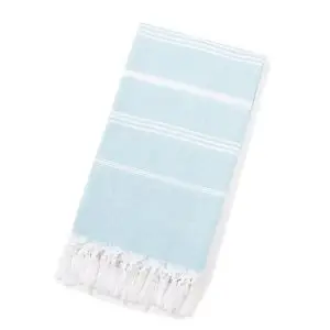 100x180cm 360g 190GSM 100% Cotton Turkish Towel SKU-14-Lake Blue 1-19