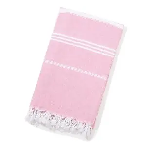 100x180cm 360g 190GSM 100% Cotton Turkish Towel SKU-19-Dark Pink 1-24