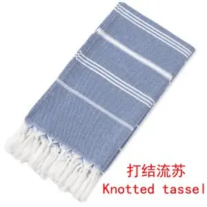 100x180cm 360g 190GSM 100% Cotton Turkish Towel SKU-24-Sapphire Blue 1-30-1