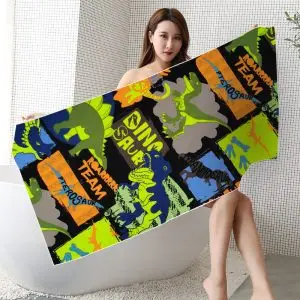 75x150cm Dinosaur beach towel