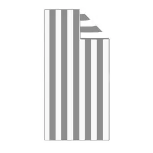 90X180cm Large Beach Towel Grey