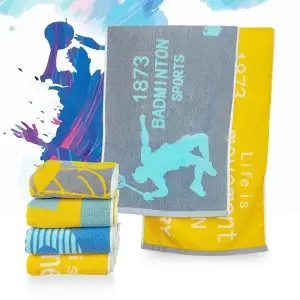 Custom size and printing cotton Sport Towel
