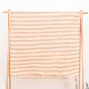 Large Adults Customizable Oversized Sandless Cotton Turkish Beach Towel 100x180cm