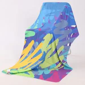 Sand Free Beach Towel 80x160cm 1 Side Print SKU-11-J
