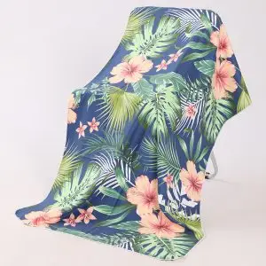 Sand Free Beach Towel 80x160cm 1 Side Print SKU-13-L