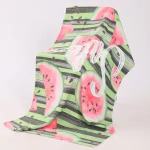 Sand Free Beach Towel 80x160cm 1 Side Print SKU-16-O