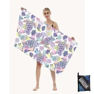 80x160cm Sea turtles sandelss beach towel