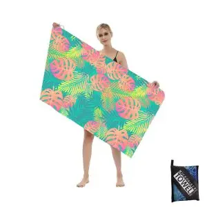 80x160cm Succulent sandless beach towels