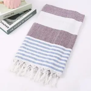 Turkish Beach Towel Oversized - 39x71 Quick Dry Sand Free Beach Towels for Adults SKU-02-2-5