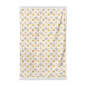 Rectangular Quick Dry Beach Towel with Tassel SKU-04-LSSTJ-4