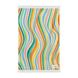 Rectangular Quick Dry Beach Towel with Tassel SKU-07-LSSTJ-7