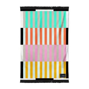 Rectangular Quick Dry Beach Towel with Tassel SKU-08-LSSTJ-8