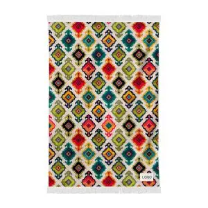 Rectangular Quick Dry Beach Towel with Tassel SKU-14-LSSTJ-14